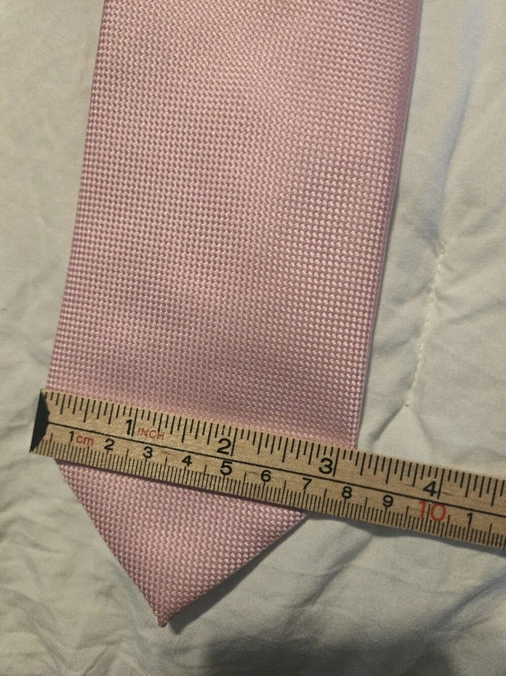 Lot 2 Mens Ties Silk Bert Pulitzer Perry Ellis Pink Burgundy Geometric 3.5
